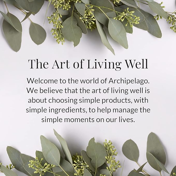 Archipelago Botanicals Morning Mint Hand Wash Refill, Liquid Hand Soap Refill, Fragrances with Mint, Basil and Mandarin, 33 fl oz