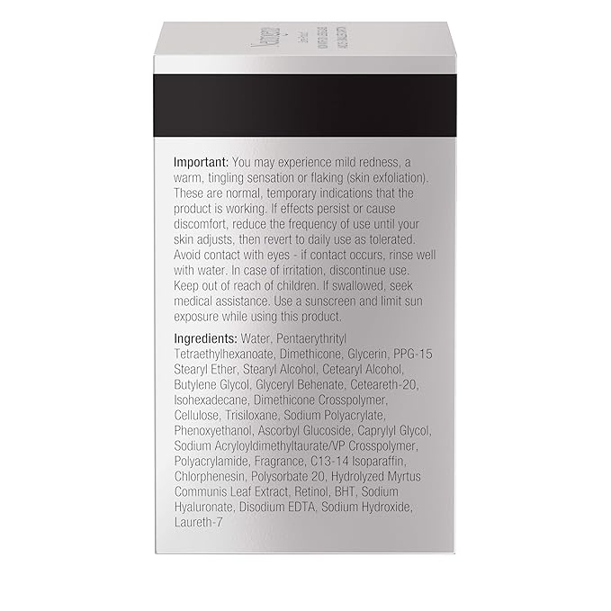 Neutrogena Retinol + Vitamin C Correcting Cream, Rapid Tone Repair Face & Neck Cream with Hyaluronic Acid for Dark Spots, Fine Lines & Wrinkles, 1.7 oz