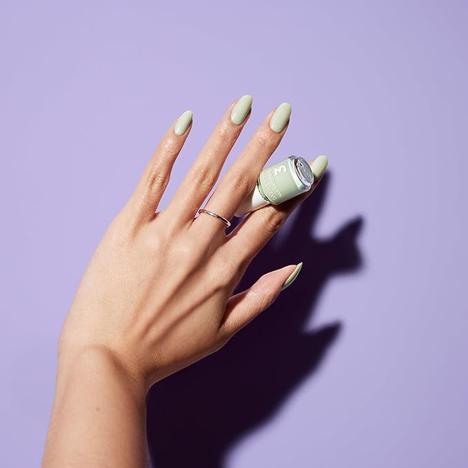 Dazzle Dry Mini Kit 4 Step System - Honeydew - A pale minty green with yellow undertones. Semi-sheer cream. (5 Piece Kit / 5 Manicures)