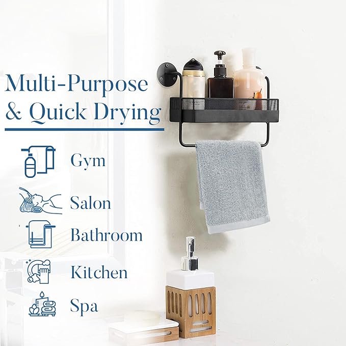 DAN RIVER 100% Cotton Washcloths 24 Pack Premium Quality Face and Body Cloth, Quick Dry Essential Towels for Bathroom, Hand, Kitchen & Cleaning, Baby Washcloths | 12X12 in | 400 GSM | Silver