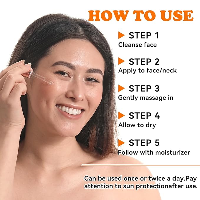 Niacinamide Serum for Face with Zinc & Hyaluronic Acid,Smoothes Wrinkles,Improves Elasticity,Firms Skin 1 Oz for Face Care, Daily Use