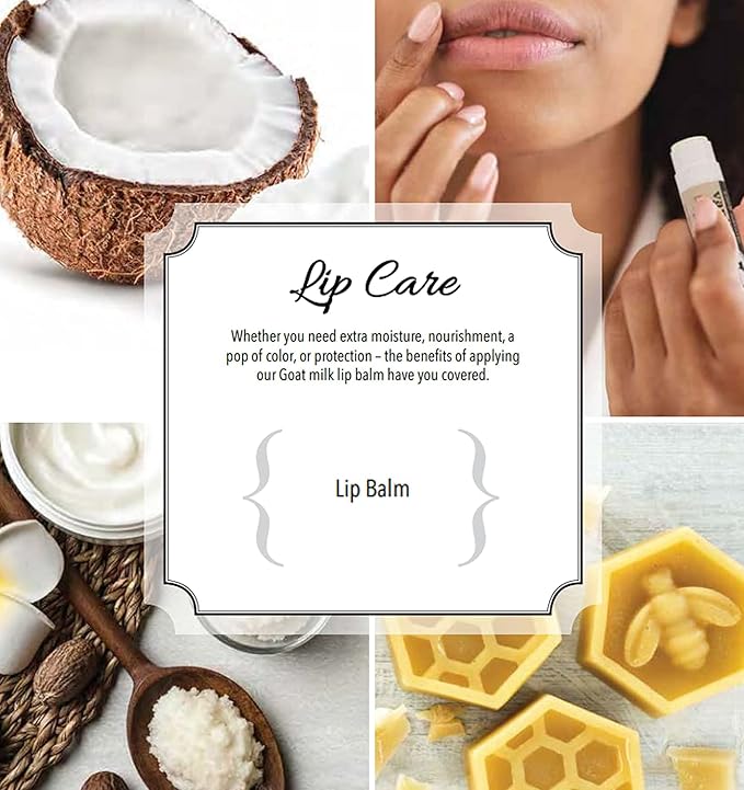 Dionis Goat Milk Peppermint Scent Lip Balm 0.28 oz. 1 pk