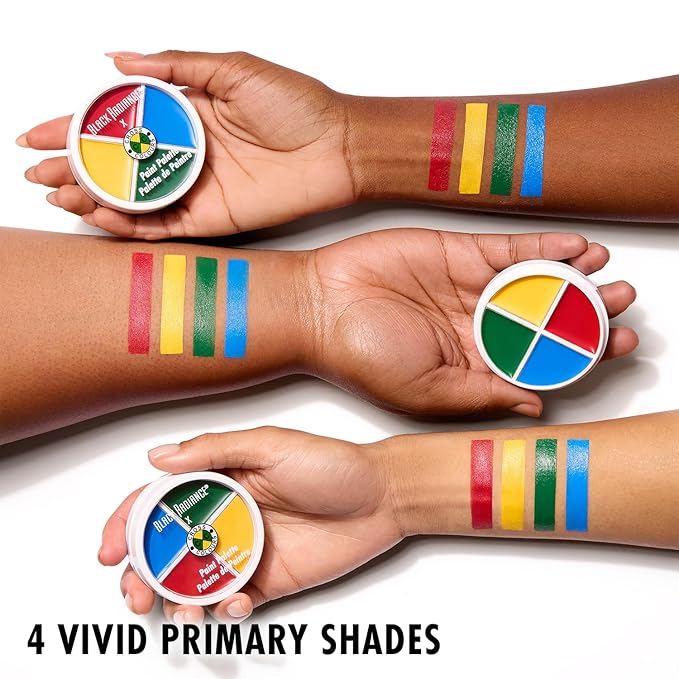 Black Radiance Cross Colours 10-Piece Makeup Set, Bold 90s-Inspired Collection with Vivid Eyeshadows, Lip Colors & Face Essentials, Buildable Coverage, Perfect for Gifting or Collecting