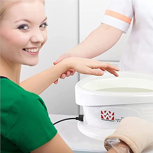 Paraffin Wax Warmer Bath Unit for Hands and Feet for Arthritis Pain Relief and Moisturizing Treatments