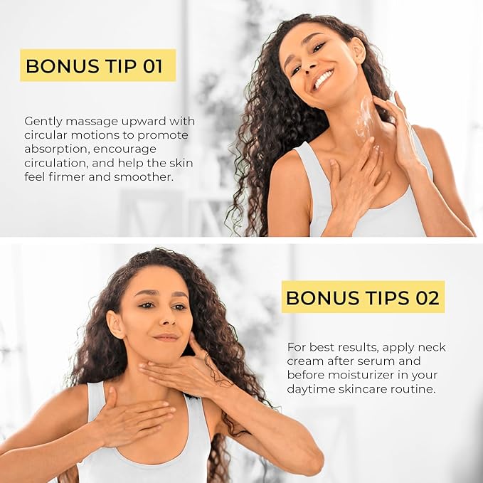 Neck Tightening Cream, Neck Cream, Face Firming Cream For Tightening & Firming, Fine lines, Loose & Sagging Skin On Face, Neck, Decollete Or Other Skin Areas-3.4 Oz (Package may different)