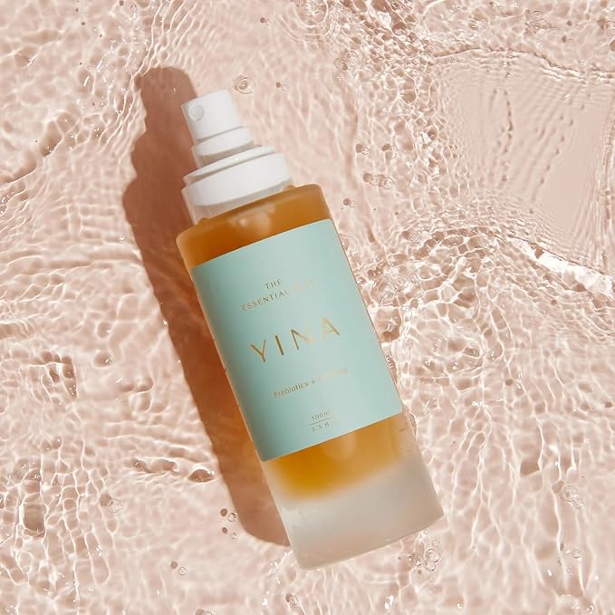 YINA - The Essential Face Mist, Hydrator, Toner + Essence | Sustainable, Cruelty-Free, Clean Skincare (3.3 fl oz | 100 ml)