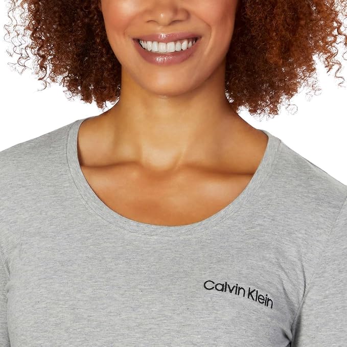 Calvin Klein Womens 2 Piece Fleece Pajama Set