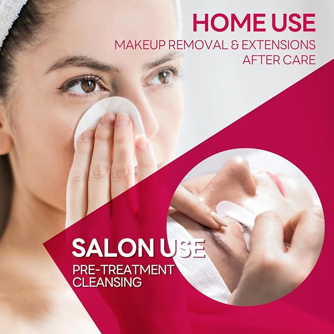 ARISON LASHES Lash Shampoo - 900ML Professional Foaming Cleanser for Eyelash Extensions, Salons and Home Use