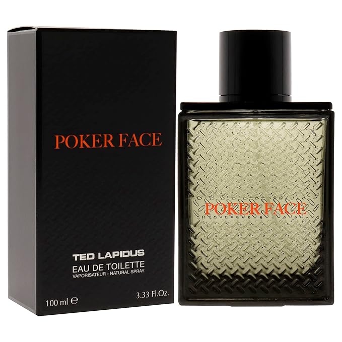 Ted Lapidus Poker Face EDT Spray Men 3.4 oz