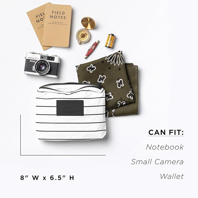 ALOHA Collection Small Pouch | Lightweight, Packable, and Splash-Proof Makeup Pouch | Easy to Clean