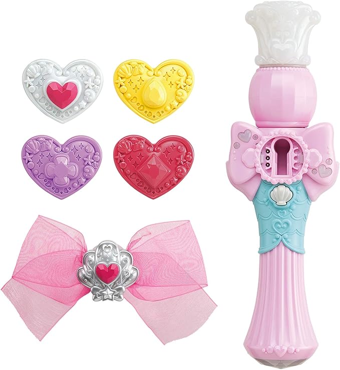 Bandai Tropical Ju! Pretty Cure Heart Rouge Rod - Pretend Lipstick - Pink - Princess - Girls - Age 6-10