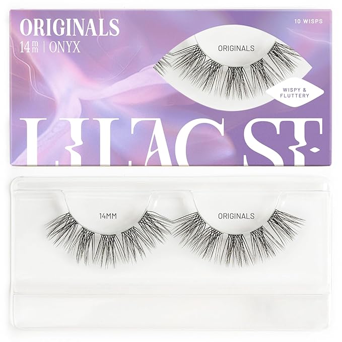 Lilac St - Original Lashes - Soft, Natural Look - Lightweight & Reusable - Vegan & Cruelty Free - 14mm