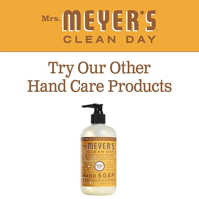 MRS. MEYER'S CLEAN DAY Liquid Hand Soap - Orange Clove, 12.50-Ounce (Pack of 3)