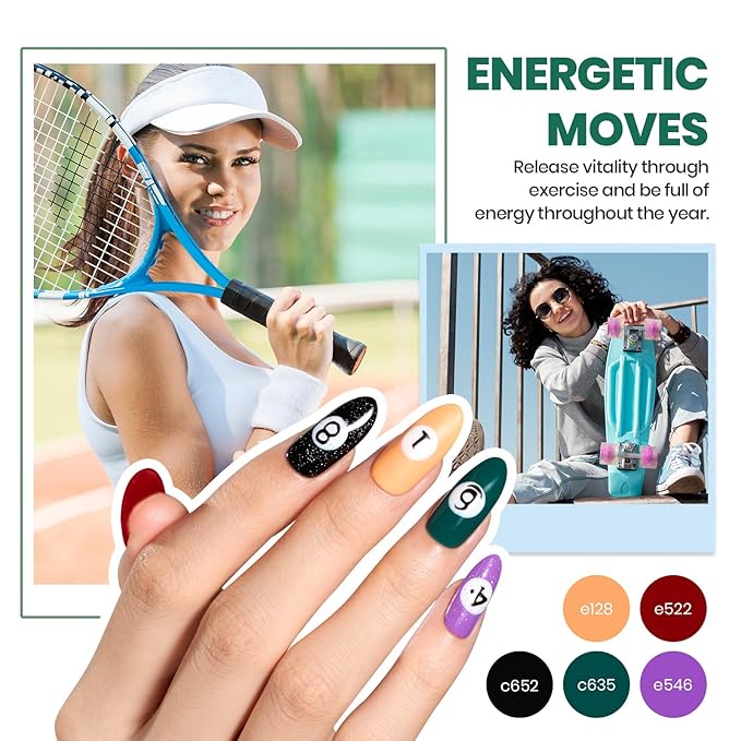 Beetles Spring Gel Nail Polish Kit with Uv Light, 37Pcs 25 Colors Pastel Gel Polish Starter Kit, Green Pink Red Blue Purple Nail Polish for Beginners with Everything Manicure Tools Gift for Women