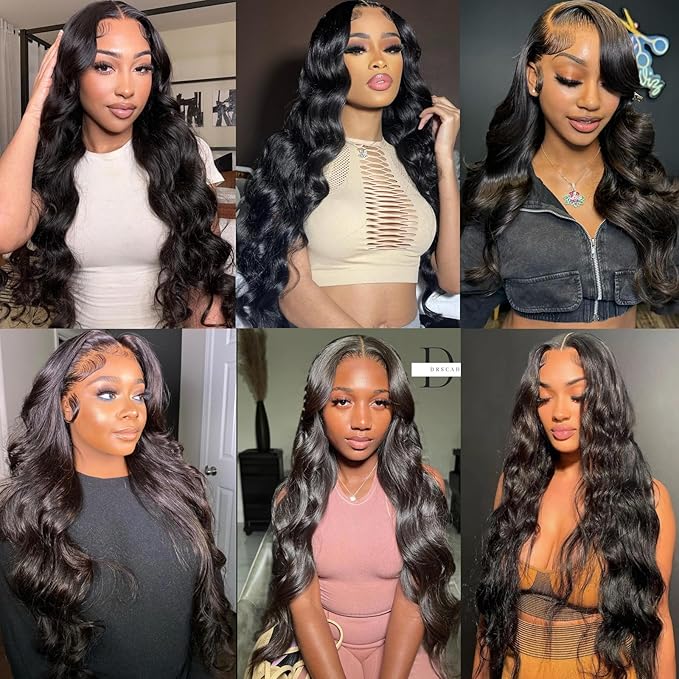 13x6 Lace Front Wigs Human Hair Pre Plucked 250 Density HD Lace Front Wigs Human Hair Wigs for Women Body Wave Lace Front Wigs Human Hair 20 Inch Body Wave Wig 13x6 HD Lace Front Wigs Human Hair