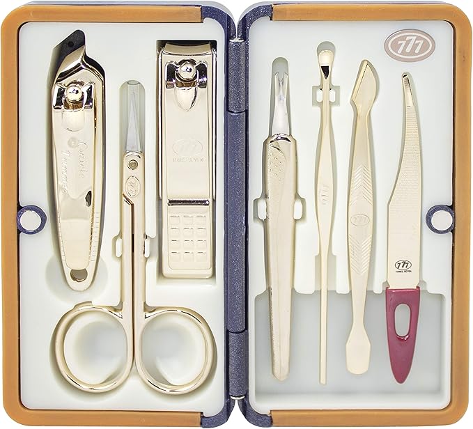 Three Seven 777, Nail Clipper Set 7pcs TS-4115, Made in Korea