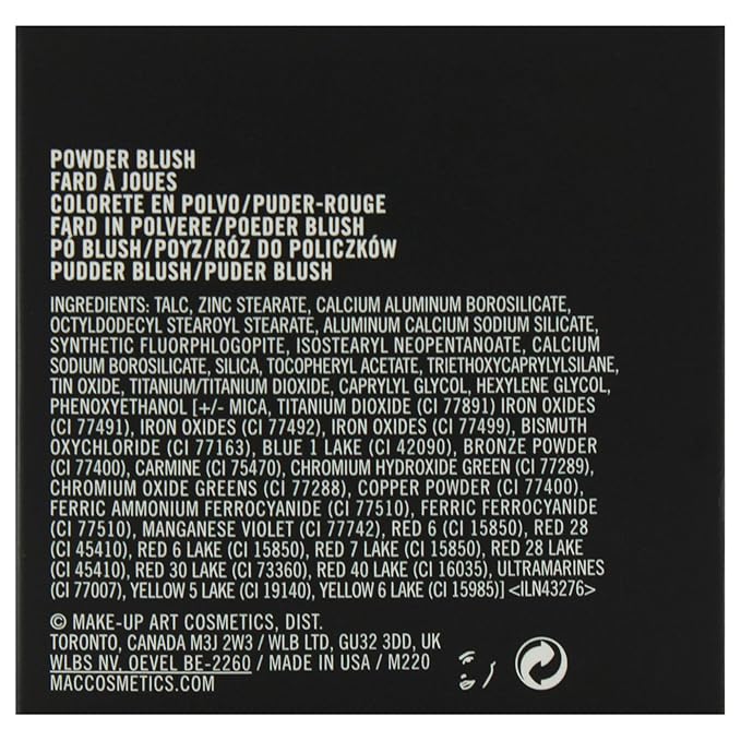 Powder Blush - Melba by MAC for Women - 0.21 oz Blush