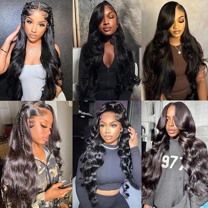13x6 HD Lace Front Wigs Human Hair Body Wave Lace Front Wigs Human Hair 250 Density HD Lace Front Wigs Human Hair Wigs for Women 13x6 Lace Front Wigs Human Hair Pre Plucked Body Wave Wig 26 inch