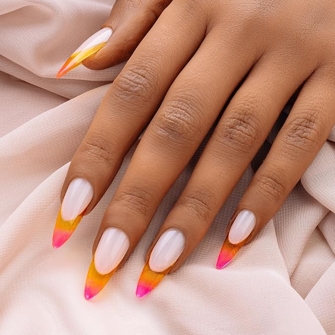 Apres Gel Couleur Combo Set, 5 Color Gel Nail Polish, Bright Nude Pastel Colors with Brush-X Nail Art Brush, 2024 Edition (Set 7)