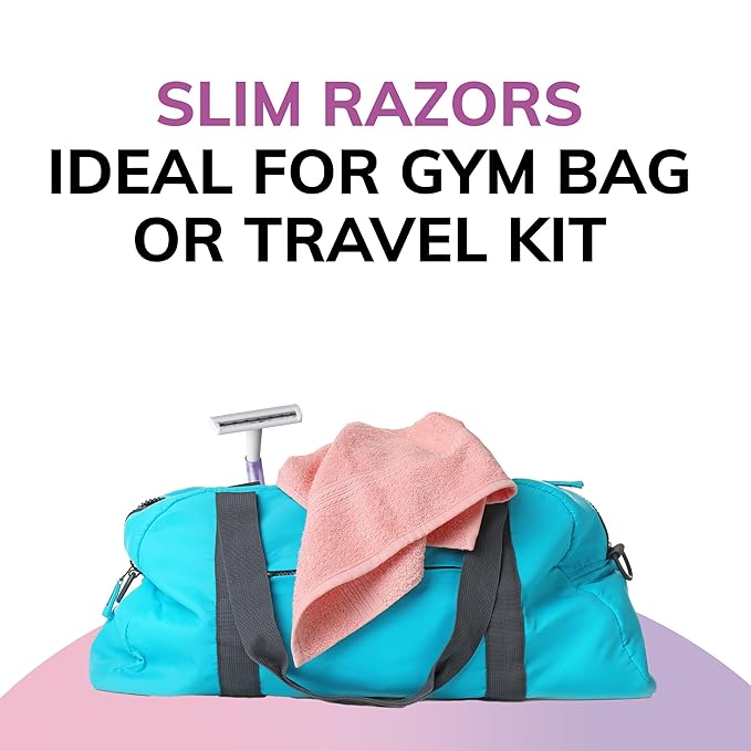 BIC Silky Touch Women's Disposable Razors; With 2 Blades; Pretty Pastel Razor Handles; 10 Count Value Pack of Shaving Razors