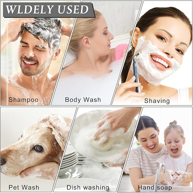 70 Pcs 2 oz Plastic Foam Soap Dispensers Refillable Lash Shampoo Bottles with Pump Mini Eyelash Cleaning Foam Bottle Dispenser for Refillable Travel Cosmetics (Gray)