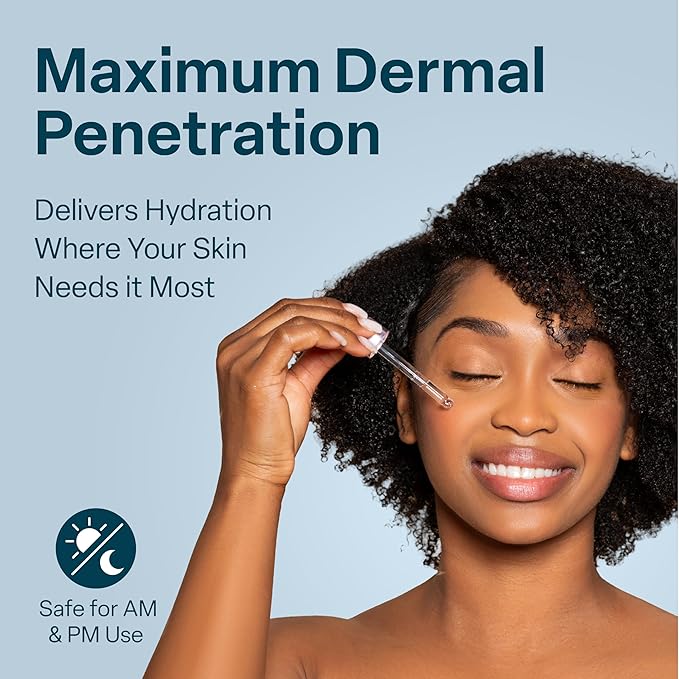 QRxLabs Hyaluronic Acid Serum with Vitamin B5-2 Fl Oz Hydrolific Serum - Deep Hydration & Superior Absorption - Chemical Peel Neutralizer - Paraben-Free & Cruelty-Free Beauty