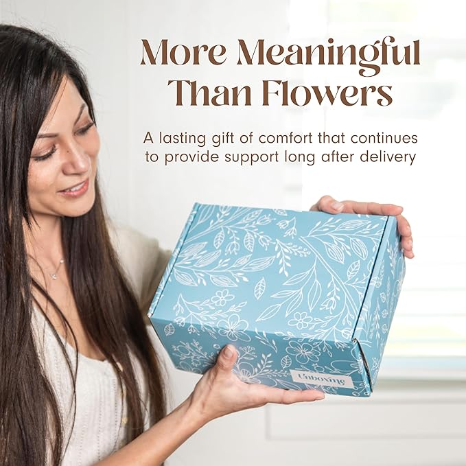 Unboxme Get Well Gift Box - USDA Organic Get Well Soon Self Care Package for Women | Fluffy Socks, Mug, Lemon & Ginger Tea Set, Sea Salt, Sage Scented Candle, Sending Hugs Card | Feel Better Basket