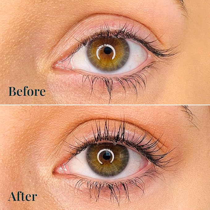 FlutterHabit Ready, Set, Nourish Lash Conditioning Serum - Lash Conditioner For Thicker & Fuller Lashes - Eyelash Serum for Women - Peptide Formula Lash Serum for Fuller Lashes - 3ML