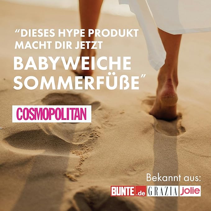 Peeling Mask That Removes Dead Skin - Dermatologically Tested Callus Remover for Dry Cracked Feet - Exfoliating Foot Peel Mask for Baby Soft Feet - Cucumber & Urea Extracts