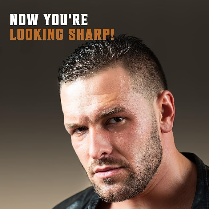 SHAVING REVOLUTION Long Handle Double Edge Safety Razor - Butterfly Open Razor with 10 Japanese Stainless Steel (Black)