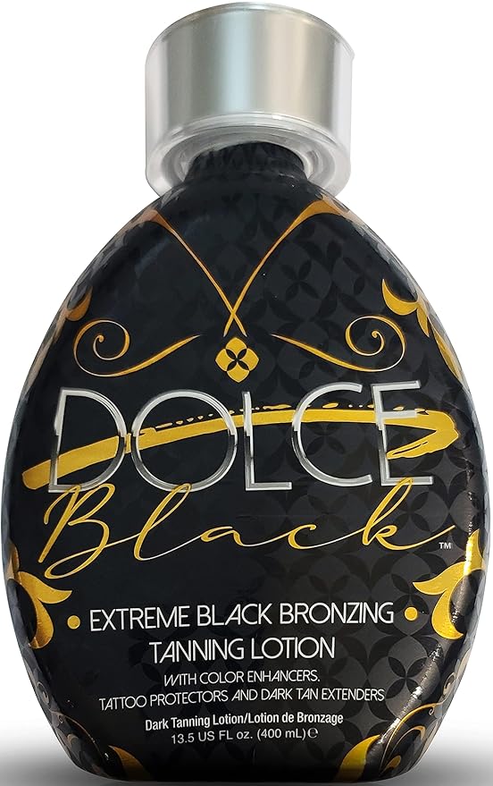 Bronzer Tanning Lotion - Indoor/Outdoor for Tattoo & Color Fade Protection - Anti-Orange, Anti-Aging & Anti-Wrinkle Natural Tanning Bed Lotion