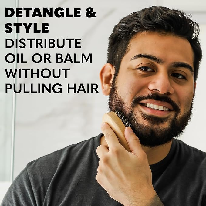 Beard Club Mens Grooming Kit, Beard Kit for Men - Style, Moisturize and Grow a Healthier Beard - Straight Edge Razor, Beard Shampoo, Cedar Beard Balm and Beard Oil, Boar Bristle Beard Brush - Gift Kit