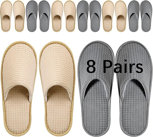 8-14-15Pairs guest slippers disposable for guests Washable Reusable Which Can Be Used As Women Men House Indoor Bathroom Bedroom hotel