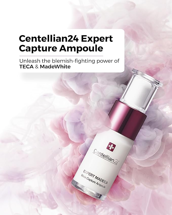 Centellian 24 Expert Serum (Season 1 (0.23fl oz x 4pc) - Korean Skin Care, Face Soothing & Even Tone for Dry Sensitive Skin, Blemish Correcting Ampoule, TECA, Centella Asiatica, Niacinamide