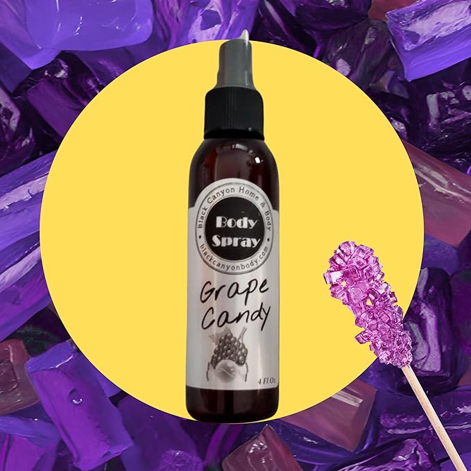 Black Canyon Grape Candy Scented Body Lotion and Scented Body Spray