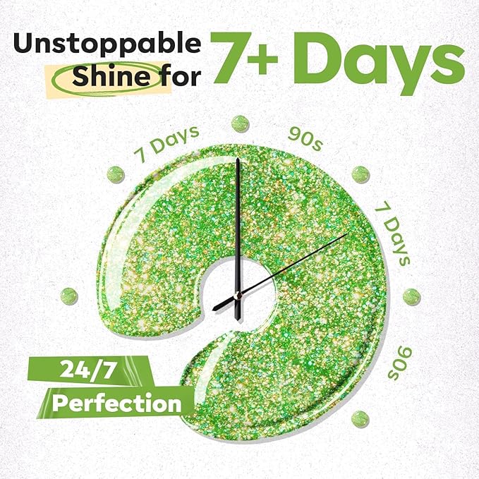 modelones Green Nail Polish, Spring Summer Easter Yellow White 6 Colors Quick Dry Nail Polish Set Mini Finger Long Lasting Fast Drying Manicure DIY Nail Art Home Salon Gift For Women Girls