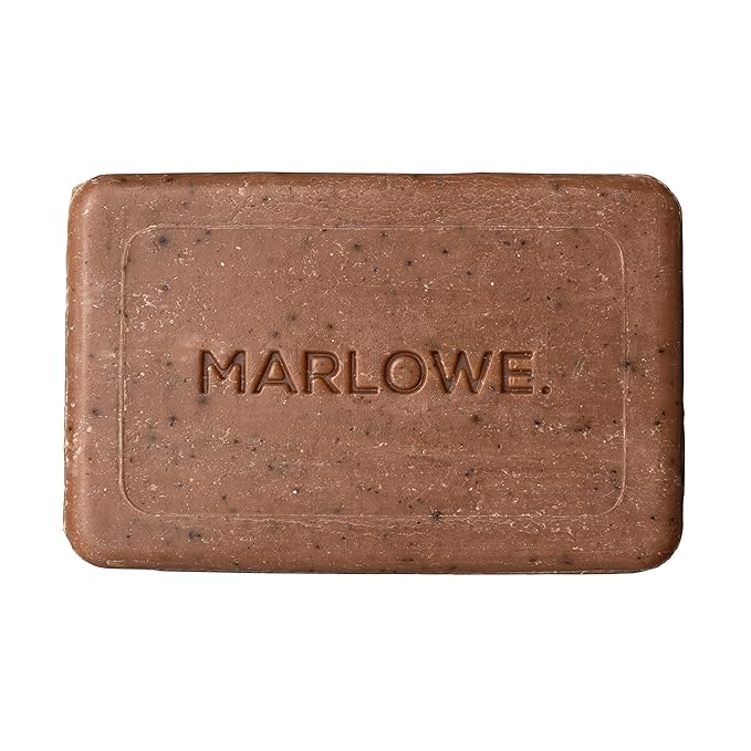 No. 109 Coffee Bar Soap 7 oz (3 Bars), Body Scrub Soap for Men, Refreshing, Energizing & Exfoliating with Natural Extract, Caffeine, Coffee Bean & Cocoa Butter, Fresh Brewed Scent