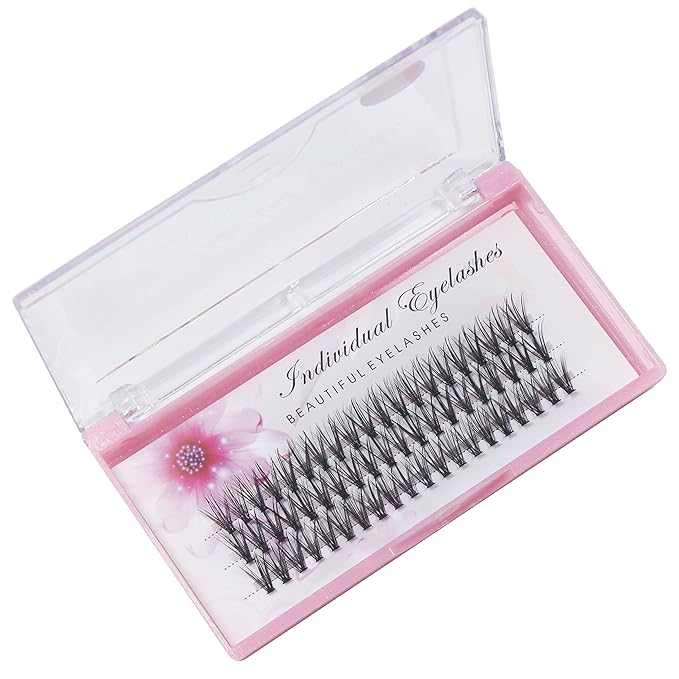Bodermincer 20D 0.07mm Thickness 8-22mm To Choose Grafting False Eyelashes False Eyelashes Individual Natural Long Mink Fake Eyelashes Extension Handmade Bulk Wholesale (13mm)