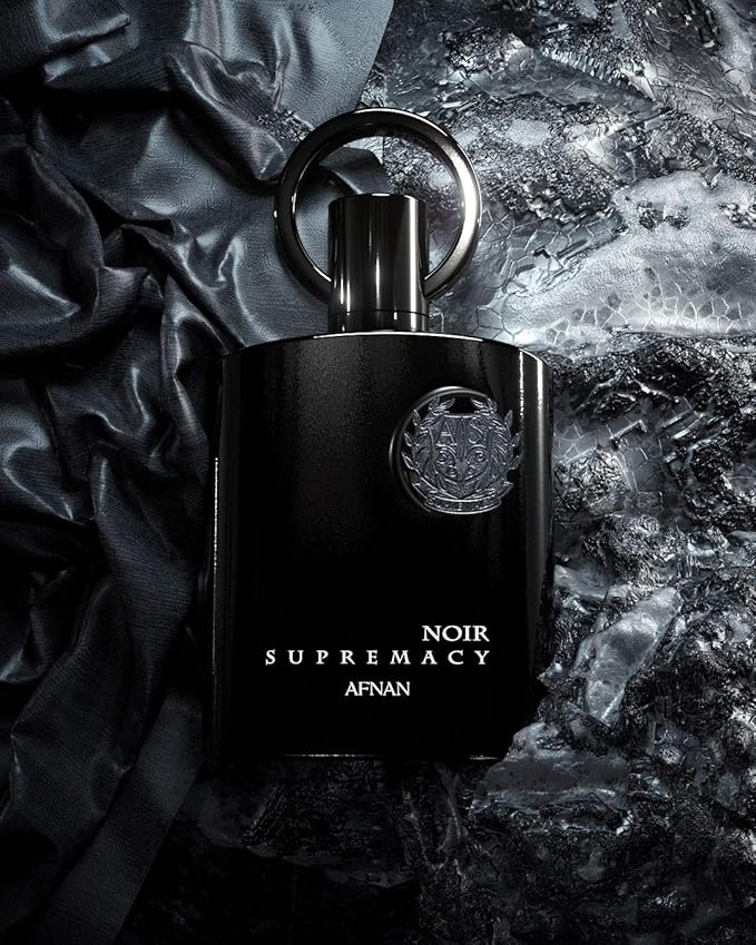 Afnan Supremacy Noir Eau de Parfum for Men, 3.4 Fl. Oz