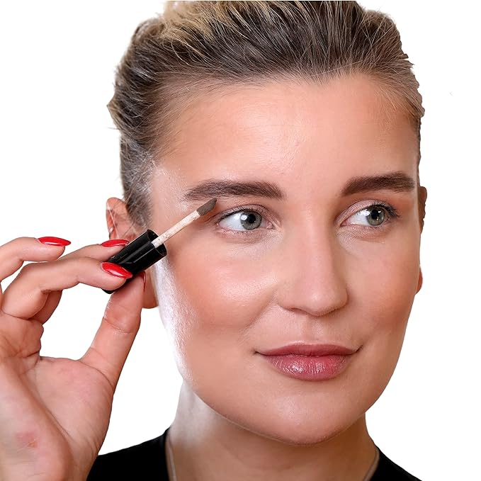 Ready To Wear Brow Extension Fine Powder Spot Filler - DEEP BROWN (DARK)