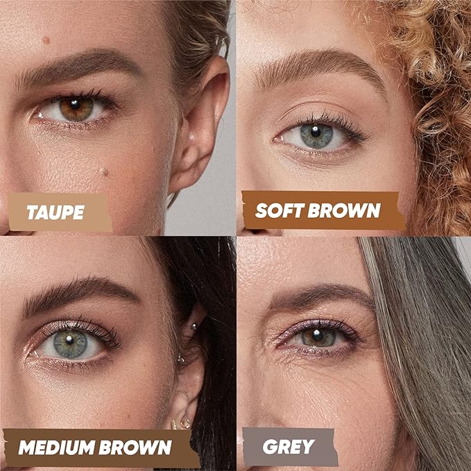 Kosas Air Brow Tinted Gel with Clean, Vegan Ingredients for Fluffy, Full and Healthy Brows, Longwear (Soft Brown)