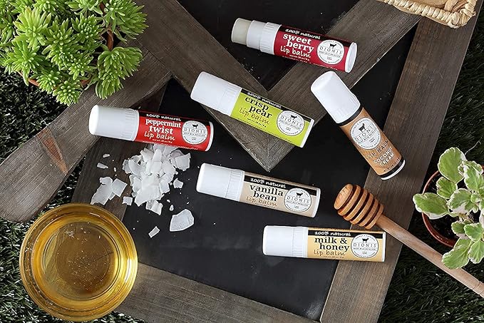 Dionis Goat Milk Peppermint Scent Lip Balm 0.28 oz. 1 pk