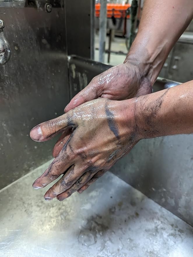 Fast Orange 25108 Pumice Lotion, Heavy Duty Hand Cleaner, Natural Citrus Scent, Waterless Cleaner For Mechanics, Strong Grease Fighter, 7.5 oz