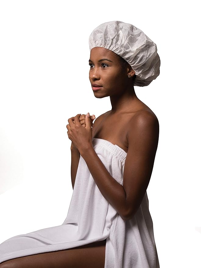 Betty Dain Unda Net Sleep Cap/Hairnet, Non-Woven Breathable Fabric, Protects Hair While You Sleep, Ideal for Industrial and Food Service Environments, XL, 24 Per Pack