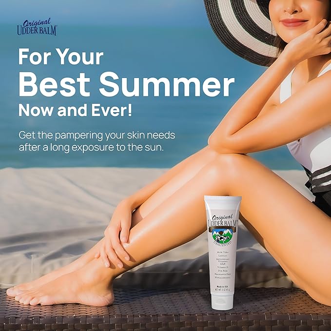 Original Udder Balm Unscented Moisturizer Tube