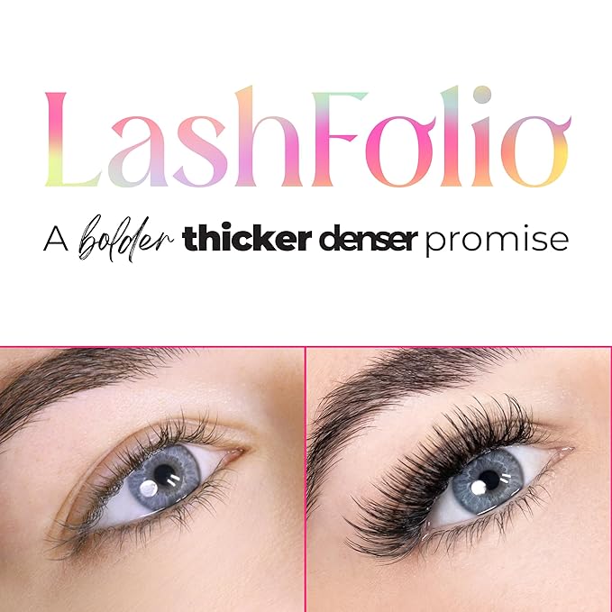 LLBA LashFolio Narrow Wispy Fans | Handmade Volume Eyelashes | Multi Selections From 5D To 10D | C CC D Curl | 0.03~0.07 mm | 8-13mm Length | Long Lasting | Easy Application (7D-0.05 D 8mm-13mm)
