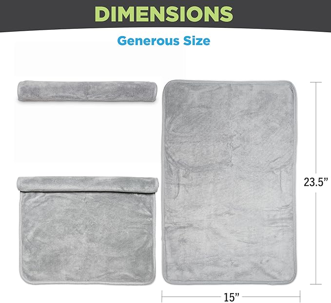 Premium Microfiber Towels - 5 Pack Ideal for Estheticians, Barbers, Salons Extra Thick, High Absorbency, Professional