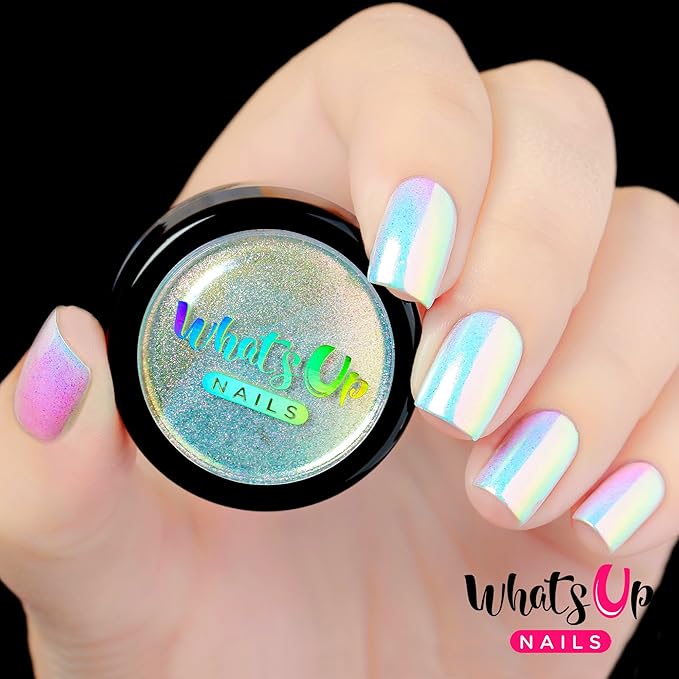 Whats Up Nails - Aurora Pigment Powder For Unicorn Nails