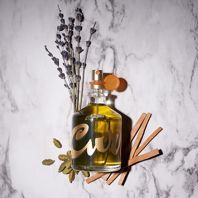 Curve Men's Cologne Fragrance Set, Body Wash, Aftershave Balm & Cologne, Casual Day or Night Scent, Father's Day 3 Piece Gift Set