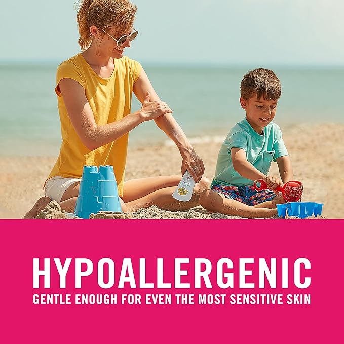 Banana Boat Sensitive 100% Mineral Sunscreen Lotion SPF 50, 6oz | Body Sunscreen, Sensitive Skin Sunblock, Oxybenzone Free Sunscreen, Banana Boat Mineral Sunscreen SPF 50, 6oz